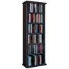 CD-Regal Vetro in Schwarz, B: 31 cm - Schwarz, KONVENTIONELL, Glas/Holzwerkstoff (31/92/18cm) - MID.YOU