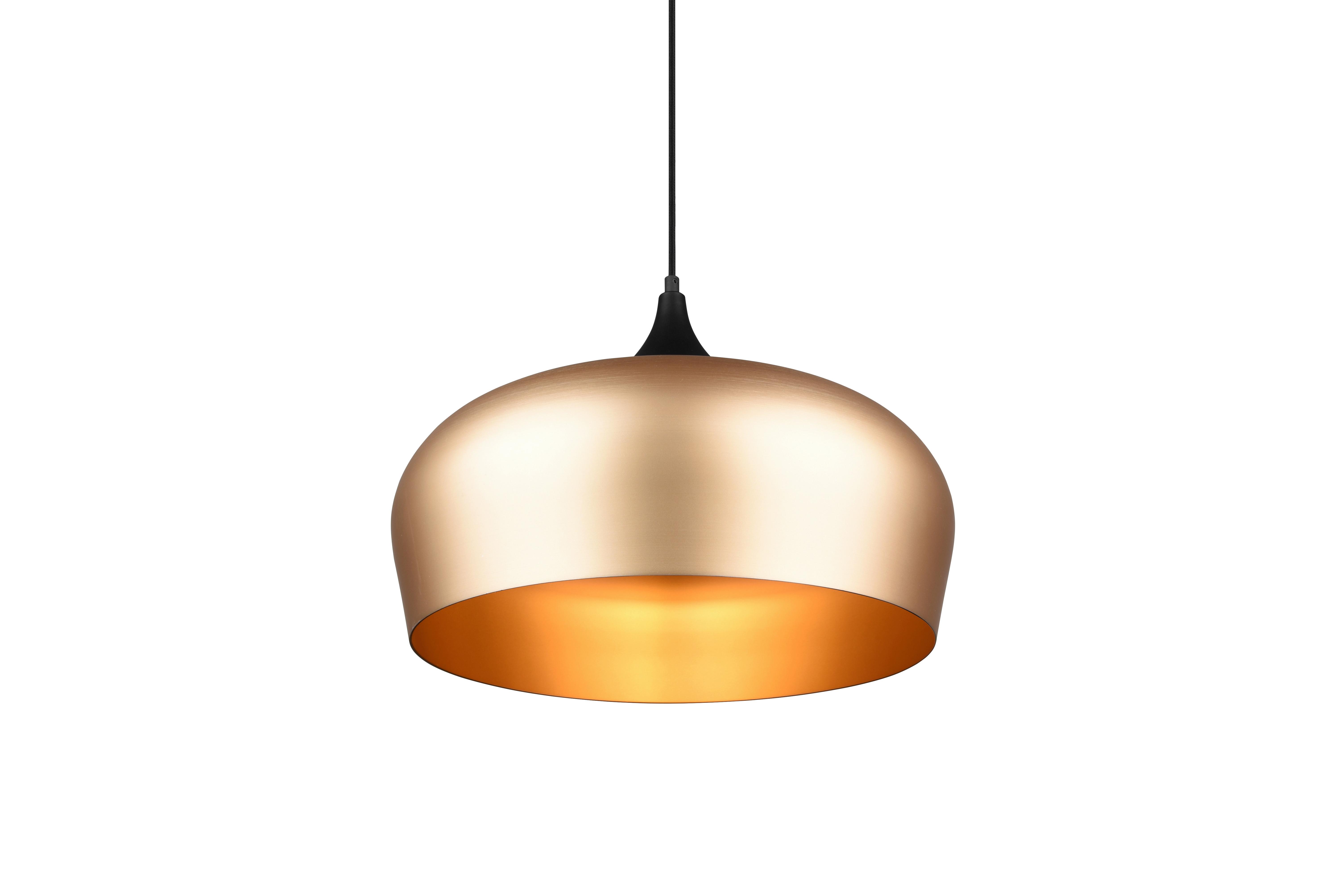 Hängeleuchte Chiron in Messingfarben max. 40 Watt - Messingfarben, LIFESTYLE, Metall (45/150cm) - Trio Leuchten