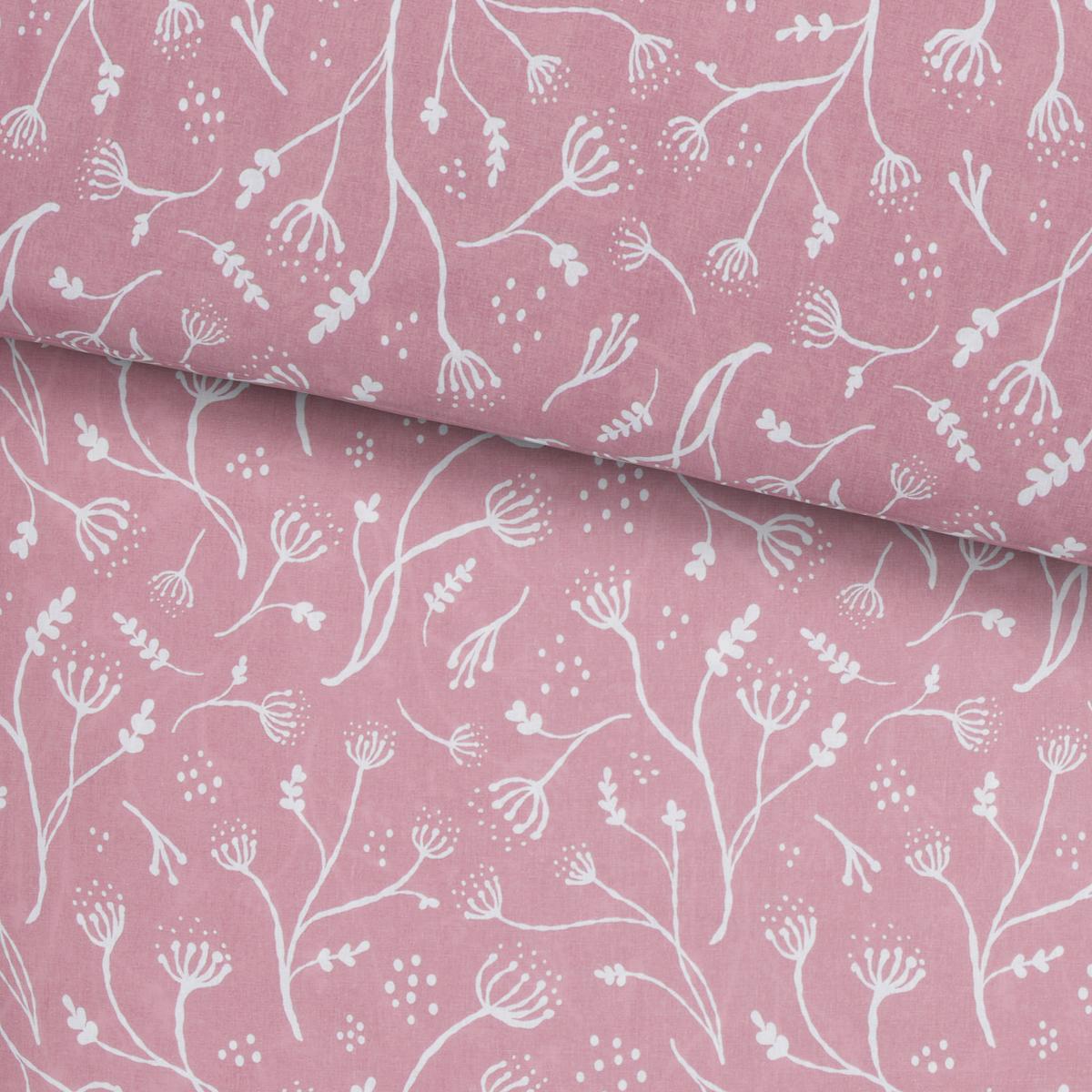 Bettwäsche Frida Mauve ca. 135x200cm - Mauve, KONVENTIONELL, Textil (135/200cm) - Modern Living