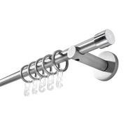 DRĄŻEK OKRĄGŁY - ZESTAW SABELLA - kolor stalowy, Basics, metal (120cm) - Boxxx