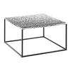 SOFFBORD BUBBLE - silver/svart, Design, metall/trämaterial (70/70/40cm) - Mömax