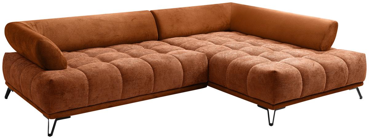 Coltar LARGO N - arămiu, Modern, textil (262/184cm) - Modern Living
