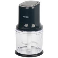 Universalzerkleinerer Tessa Weiß - Transparent/Schwarz, KONVENTIONELL, Kunststoff/Metall (12,2/12,2/23,4cm) - Insido