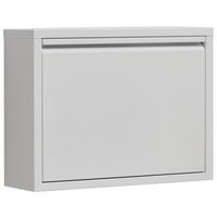 SZAFKA UCHYLNA NA BUTY FLY - biały, Basics, metal (50/37/15cm) - Carryhome