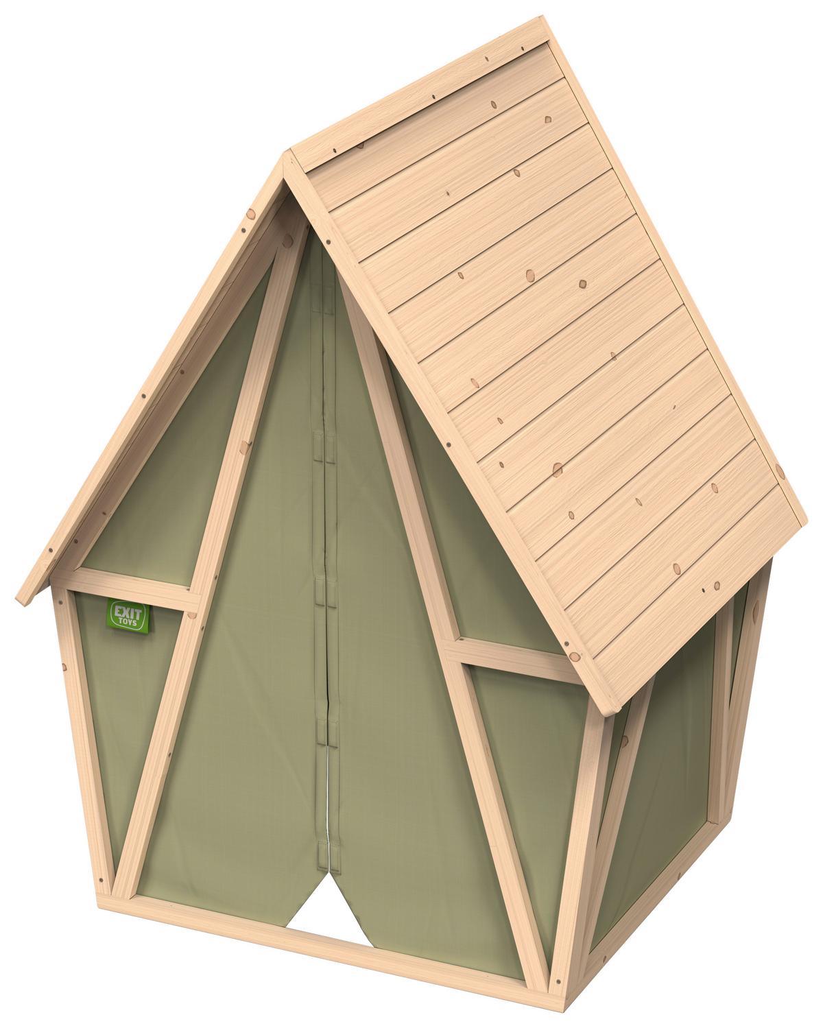 Igralna Hišica Exit Yuki 100, Zelena - zelena, Konvencionalno, umetna masa/les (114/124/164cm) - EXIT Toys