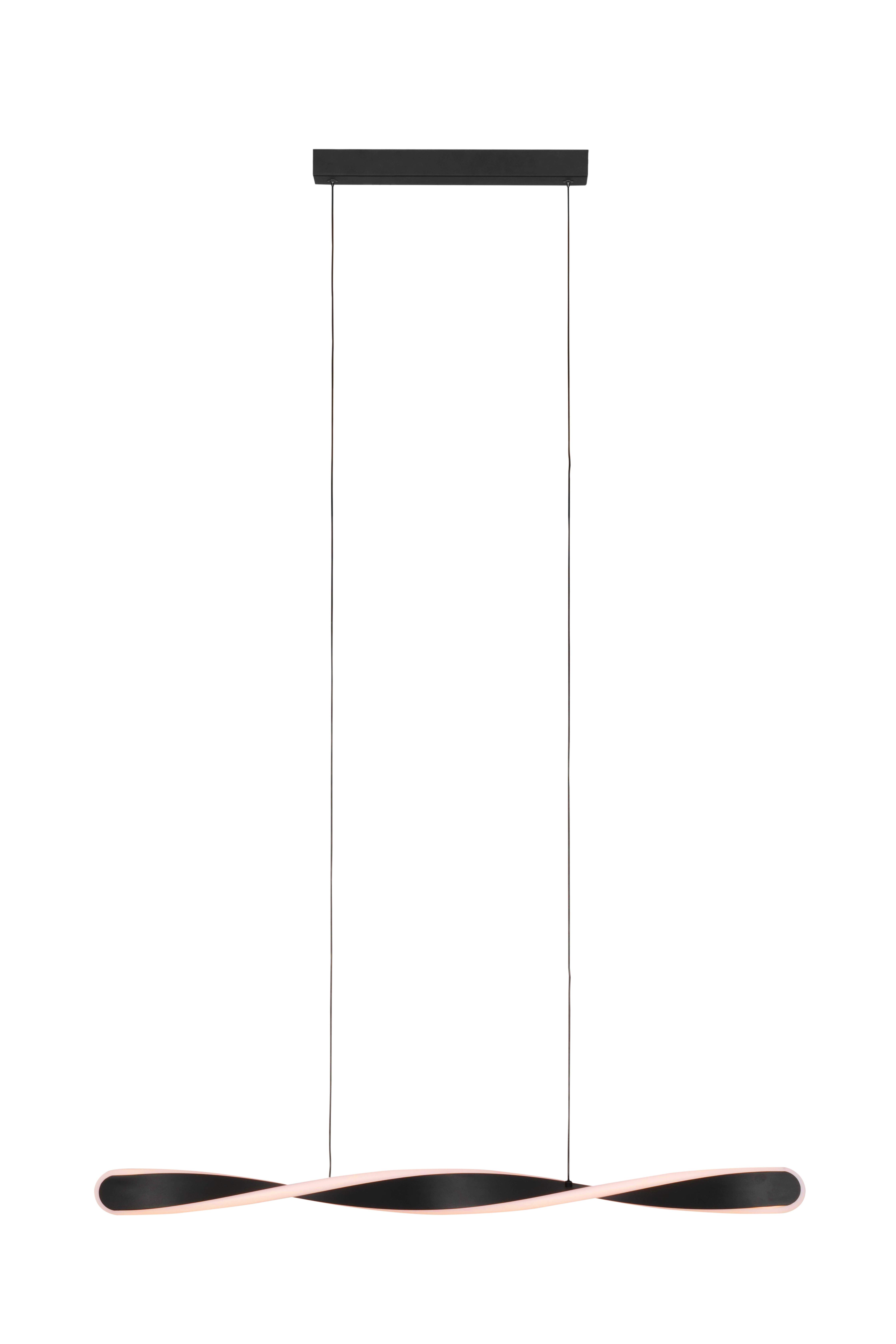 LAMPA WISZĄCA LED HENDERSON *SBN* - czarny, Design, tworzywo sztuczne/metal (89/6/150cm) - Novel