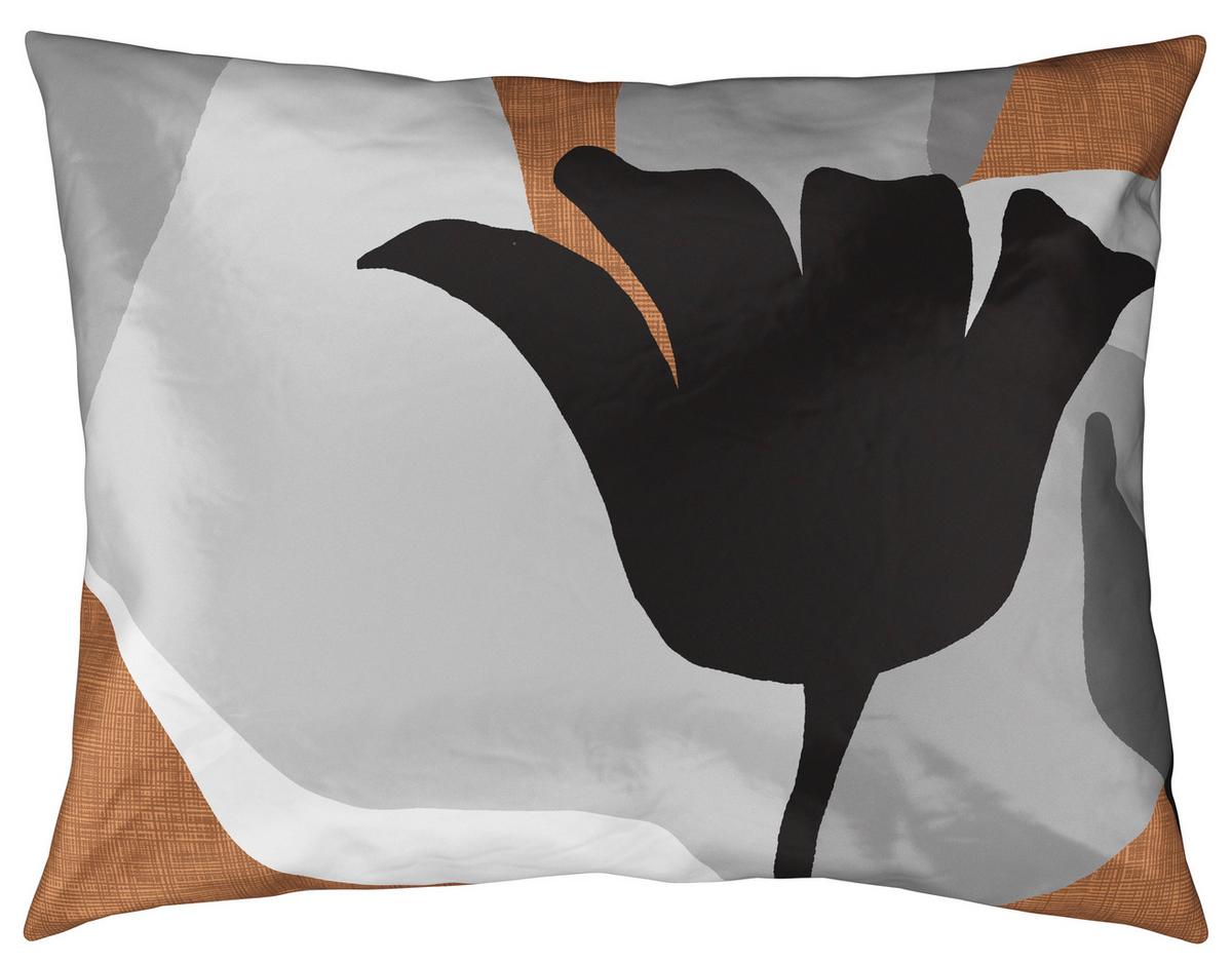 BETTWÄSCHESET TAMARA - Braun, Konventionell, Textil (160/210cm) - Modern Living