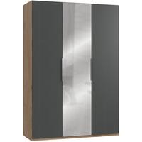 Ormar S Klasičnim Vratima Level 36 A - boje grafita/boje hrasta, Moderno, drvni materijal (150/216/58cm) - Modern Living