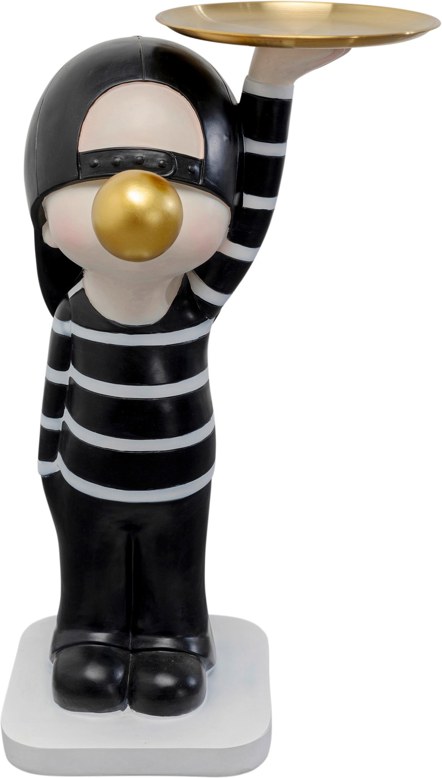 Beistelltisch Bubble Boy Multicolor/Messingfarben - Messingfarben/Multicolor, MODERN, Kunststoff/Metall (42/74/34cm) - Kare-Design