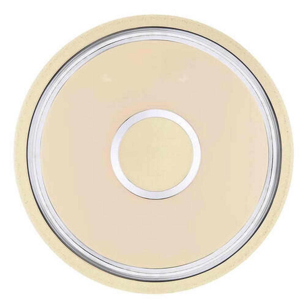 LED-DECKENLEUCHTE 48389-40 DANI - Chromfarben/Weiss, Basics, Kunststoff (50/9.5cm) - Globo