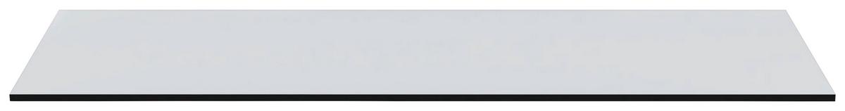 Einlegeplatte Unit in Weiss - Modern, Glas (86,7/35,4/0,6cm) - Based