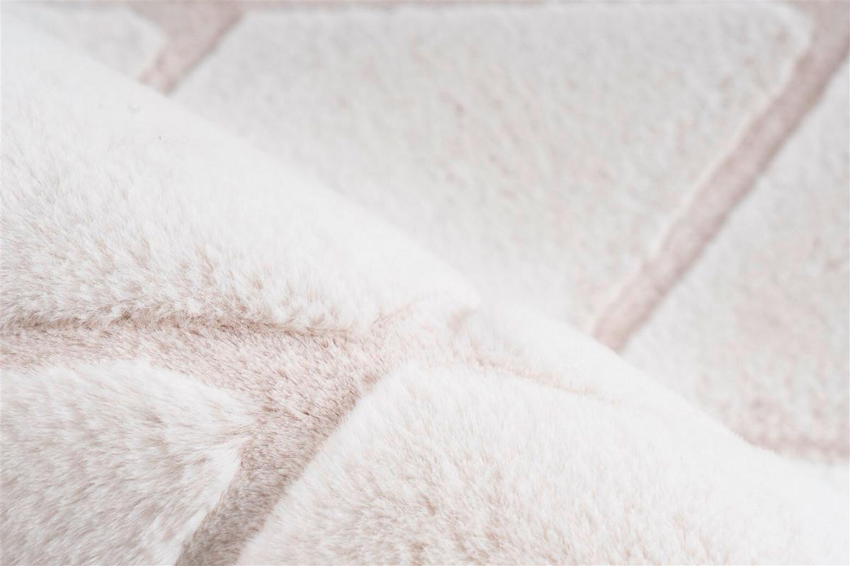 TEPPICH VIVICA 225 WEIß / CREME - Weiss/Creme, Konventionell, Textil (160/230cm) - Kayoom