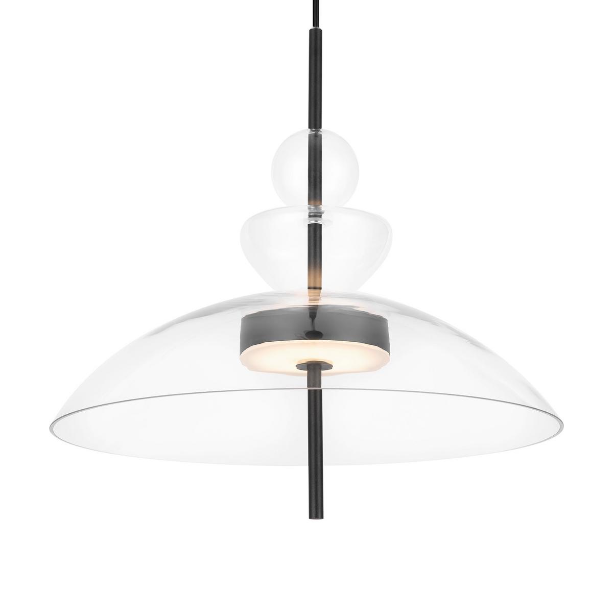 Pendelleuchte Mod185pl-L6b3k3 - Schwarz, Design, Metall (40/358cm) - MAYTONI