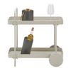 SERVERINGSVAGN DESINO -EXKLUSIV- - kashmir, Modern, metall (70/70/43cm) - Mömax