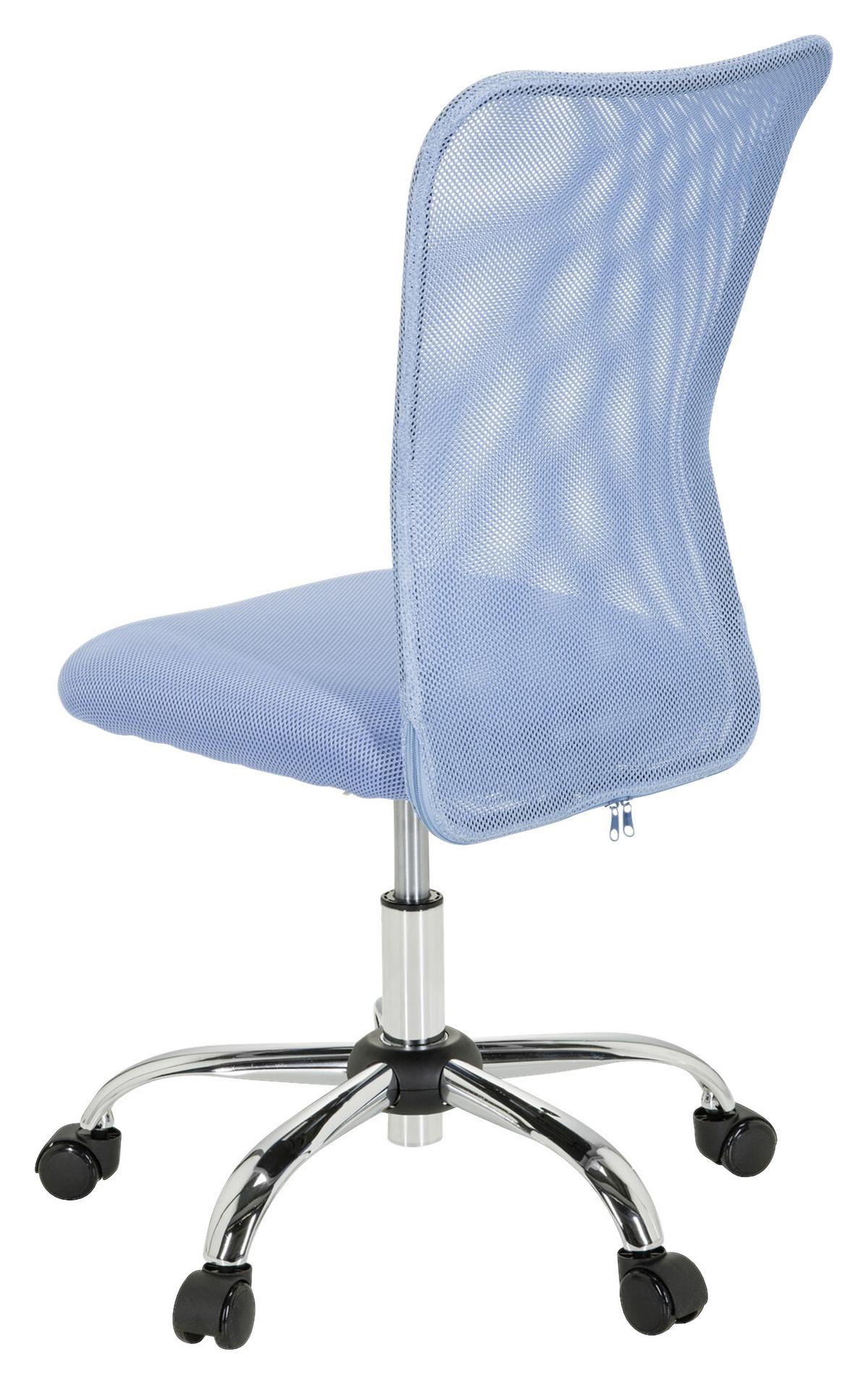 Jugenddrehstuhl Kiddy Net ca. 54x88-98x54 cm Blau - Blau, Basics, Kunststoff (54/88-98/54cm) - MID.YOU