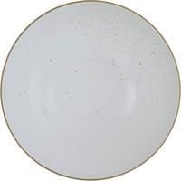 Salátástál Capri - fehér, Modern, kerámia (25/25/8cm) - Premium Living