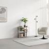 HYLLA BASTIAN II -BASED/SB- - kashmir, Modern, metall/trämaterial (77/68/30cm) - Based