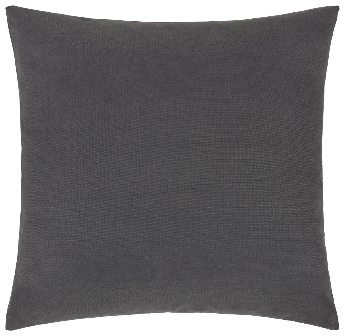 Pernă decorativă Lexi, cca. 45x45cm - antracit, Modern, textil (45/45cm) - Modern Living