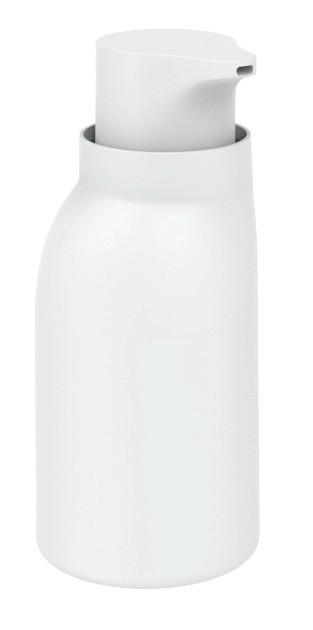 Dozirnik Za Milo Naime - bela, Moderno, umetna masa (8,5/18,8/8cm) - Premium Living