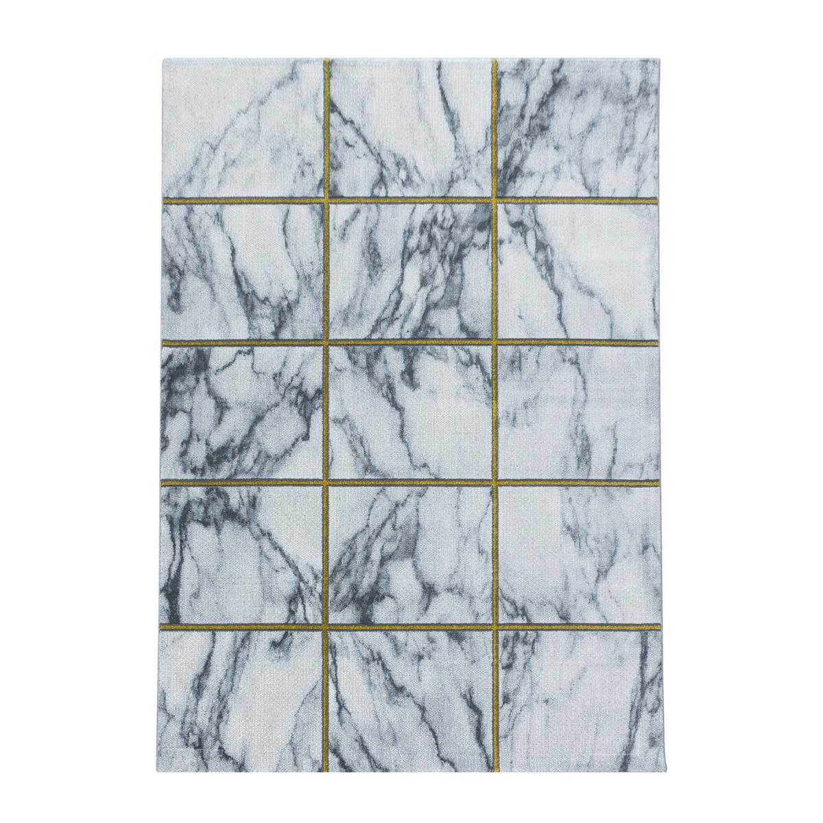 Webteppich Naxos Goldfarben ca. 140x200cm - Goldfarben, Design, Textil (140/200cm) - Novel