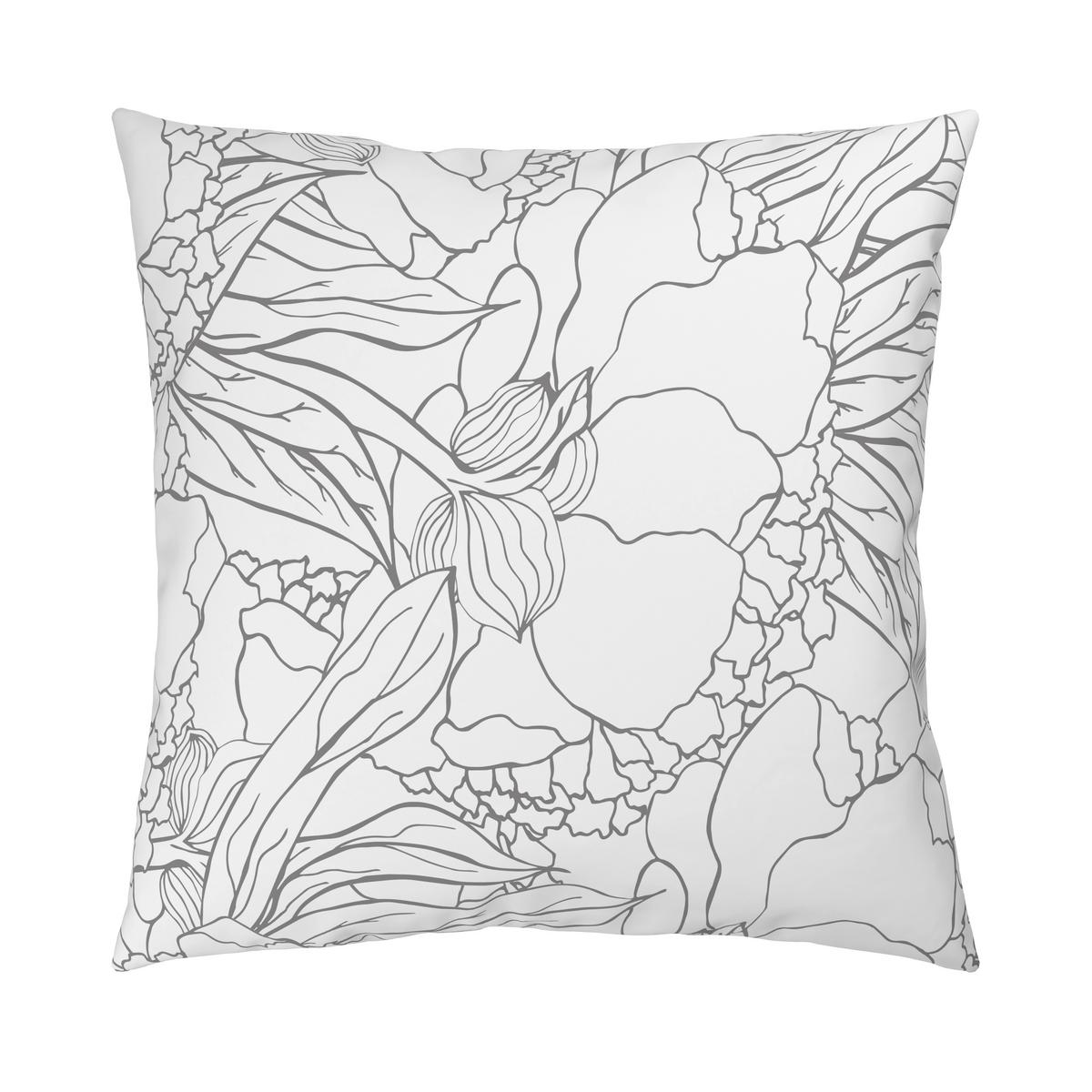 Bettwäsche Emma Grau ca. 135x200cm - Grau, Textil (135/200cm) - Mömax