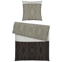Bettwäsche Erik XL Grau ca. 155x220cm - Grau, KONVENTIONELL, Textil (155/220cm) - Modern Living