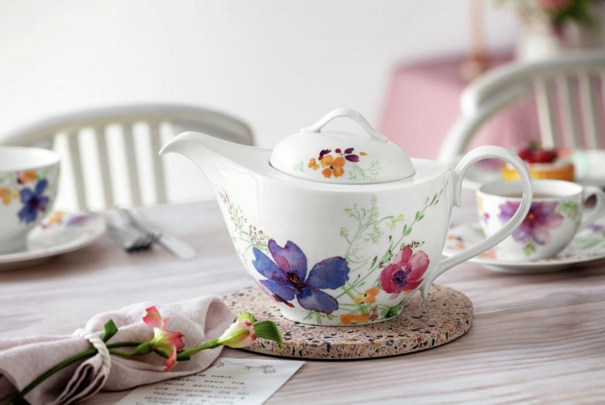 IMBRYK DO HERBATY MARIEFLEUR BASIC VILLEROY&BOCH - różnokolorowy, Basics, ceramika (1l) - Villeroy & Boch