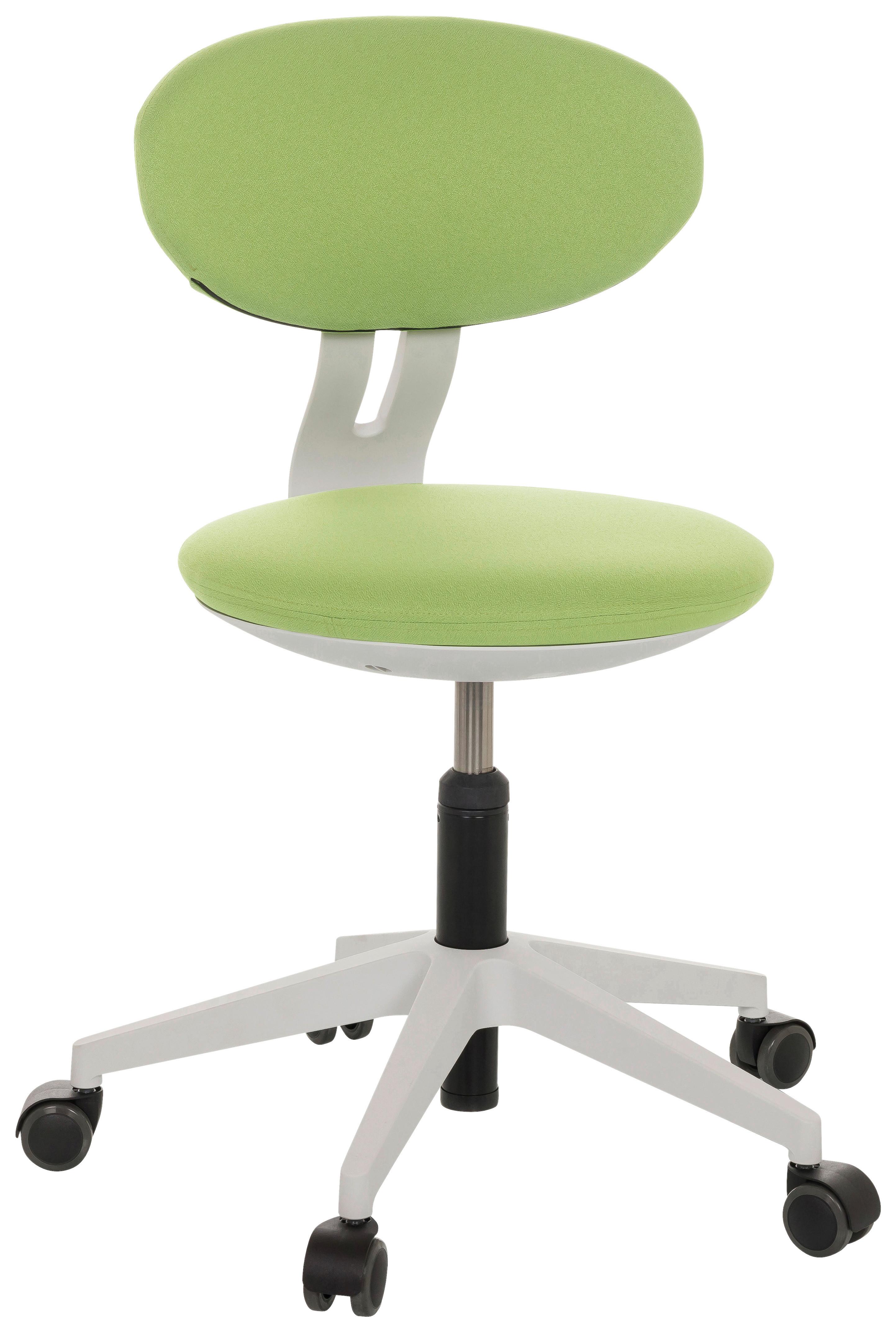 Otroški Vrtljivi Stol Minimovo, Zelena - zelena/bela, Basics, umetna masa/tekstil (42/66-87/52cm) - MID.YOU