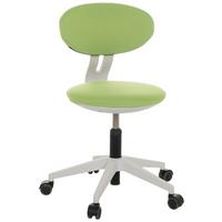 Jugenddrehstuhl Minimovo ca.42x66-87x52cm Grün - Weiß/Grau, Basics, Kunststoff/Textil (42/66-87/52cm) - MID.YOU