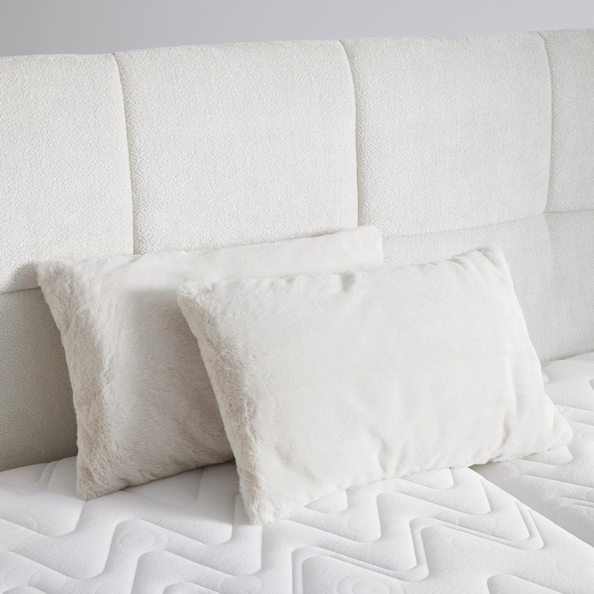 Okrasna Blazina Lea S, 2 Kosa - krem barve, tekstil (52/32cm) - Premium Living