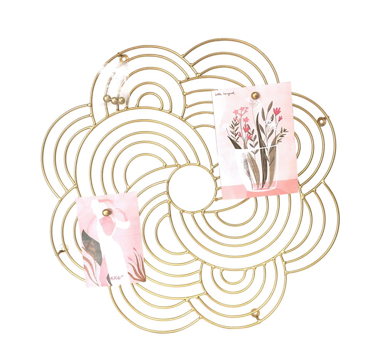 Suport pentru poze Rondo - auriu, Romantik / Landhaus, metal (50cm) - Modern Living