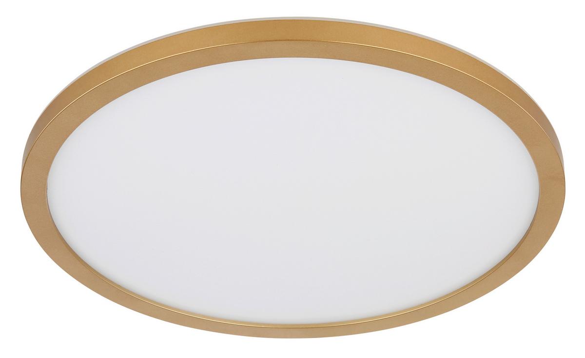 Stropna Led-svetilka Sapana, S Sijalko - bela/opal, Konvencionalno, umetna masa (42/2,5cm) - Globo