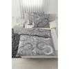 Posteljnina New Circles Xxl - siva, tekstil (200/200cm) - Modern Living