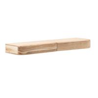 Wandboard Wl7.387 - Akaziefarben, Design, Holz (80/8/20cm) - Livetastic