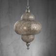 Hängeleuchte Sheela - Silberfarben, MODERN, Metall (52/170cm) - MÖMAX modern living