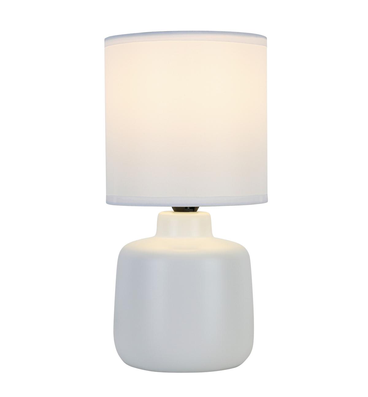 Namizna Svetilka Iman - bela, Moderno, kovina/umetna masa (13/25cm) - Mömax