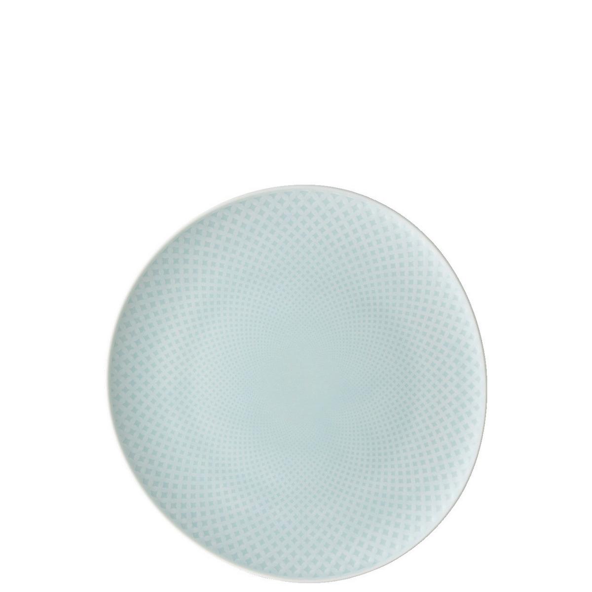 SERWIS OBIADOWO-ŚNIADANIOWY OPAL GREEN ROSENTHAL - szałwiowy, Basics, ceramika (32/31,7/28,1cm) - Rosenthal