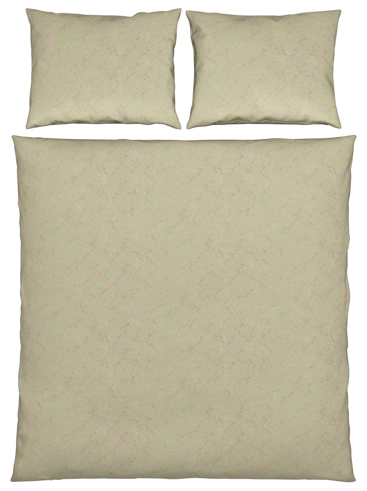 Lenjerie de pat Lorita cca. 200x220/2x50x70 cm - verde, textil (200/220cm) - Modern Living