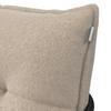 GUNGFÅTÖLJ INES - beige/svart, Modern, metall/trä (89/77/94cm) - Bessagi Home