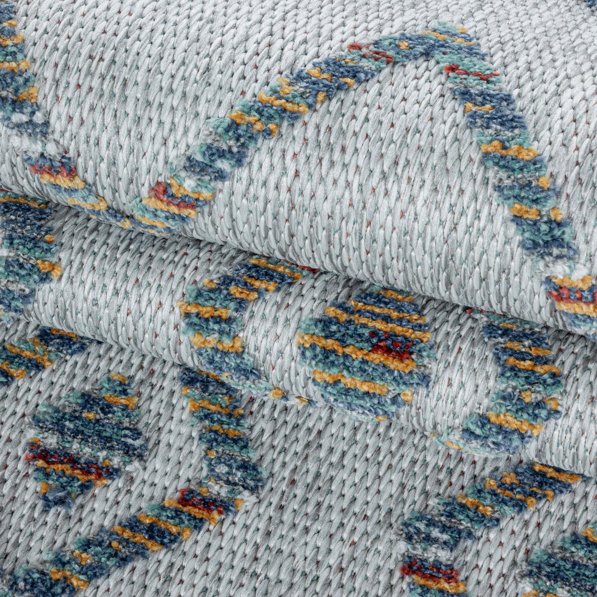 Flachwebeteppich Bahama Multicolor ca. 80x250cm - Multicolor, Design, Textil (80/250cm) - Novel