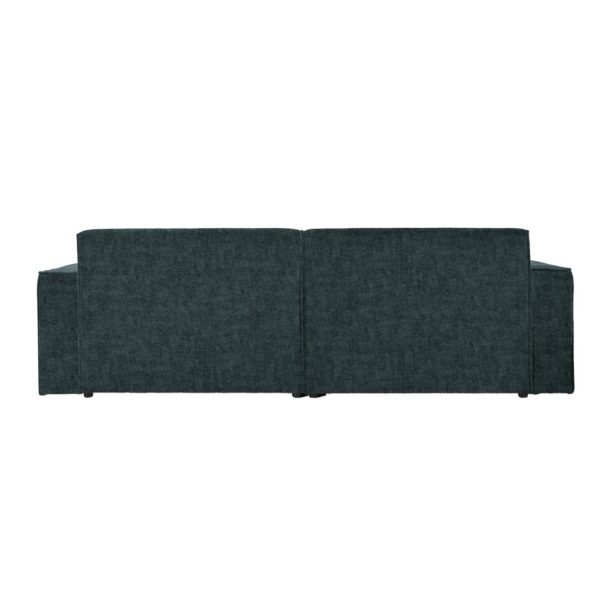 Wohnlandschaft Loft Dunkelblau - Schwarz/Dunkelblau, MODERN, Kunststoff/Textil (172/75/265cm) - Mömax