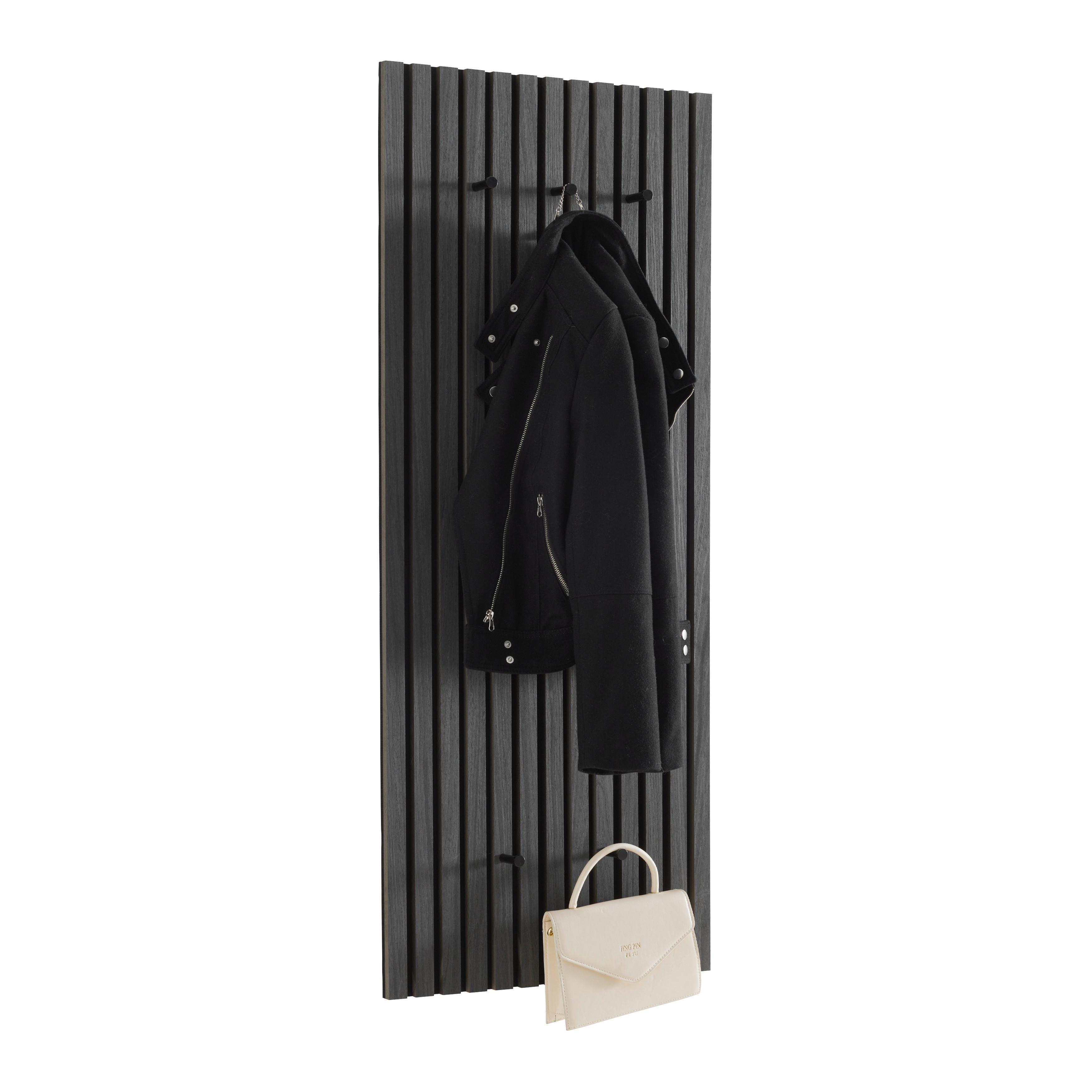 HALLPANEL GRACE -SB- - grå, Modern, metall/trä (50/125/7,5cm) - Mömax
