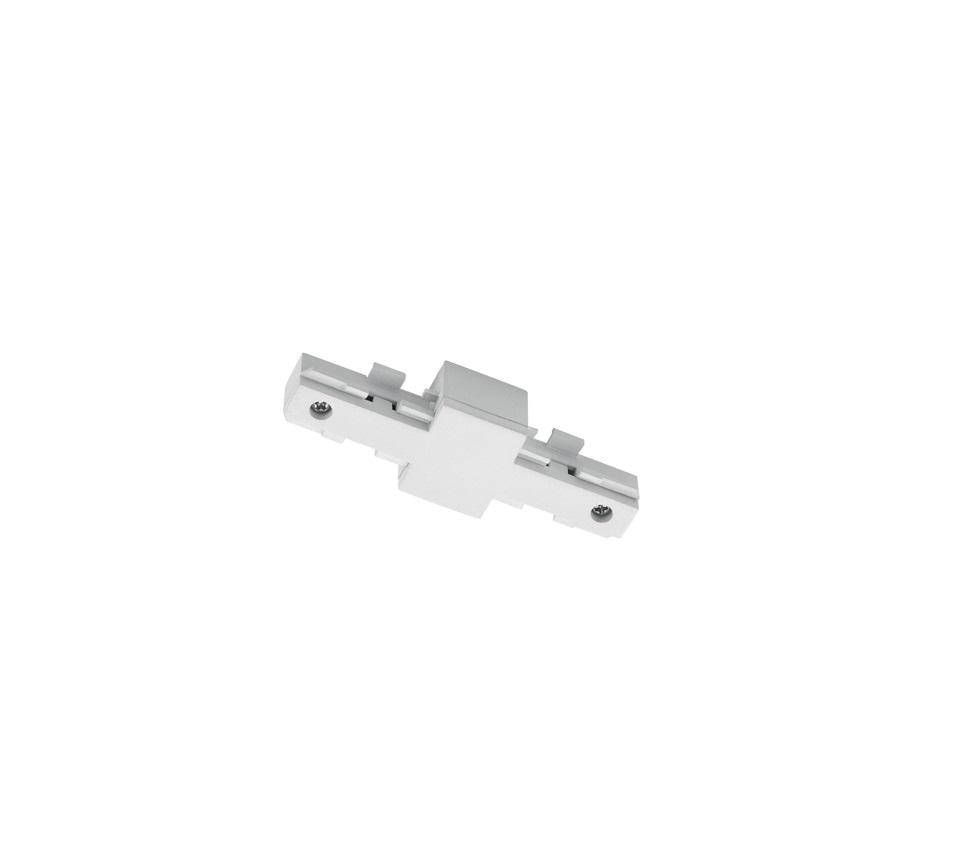 Schienensystem-Stromtrenner Duoline Weiß - Weiß, Basics, Kunststoff (9,6/2/3cm) - Trio Leuchten