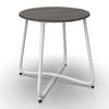 SIDOBORD TRÄDGÅRD PINE - vit/mörkgrå, Modern, metall/plast (50/49,5/50cm) - Bessagi Garden
