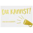 Kühlschrankmagnet mit Spruch - Goldfarben/Weiß, MODERN, Metall (8,5/5,5cm) Kühlschrankmagnet mit Spruch - Goldfarben/Weiß, MODERN, Metall (8,5/5,5cm)