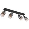 SPOTLIGHT RUDIO - svart, Modern, metall/glas (56/7/14cm) - Mömax