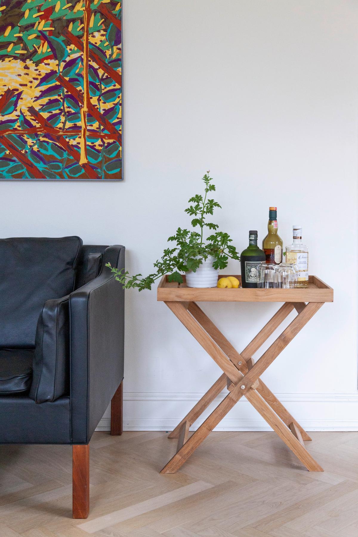 TABLETTTISCH TRAY TABLE - Teakfarben, KONVENTIONELL, Holz (60/40/65cm) - MID.YOU