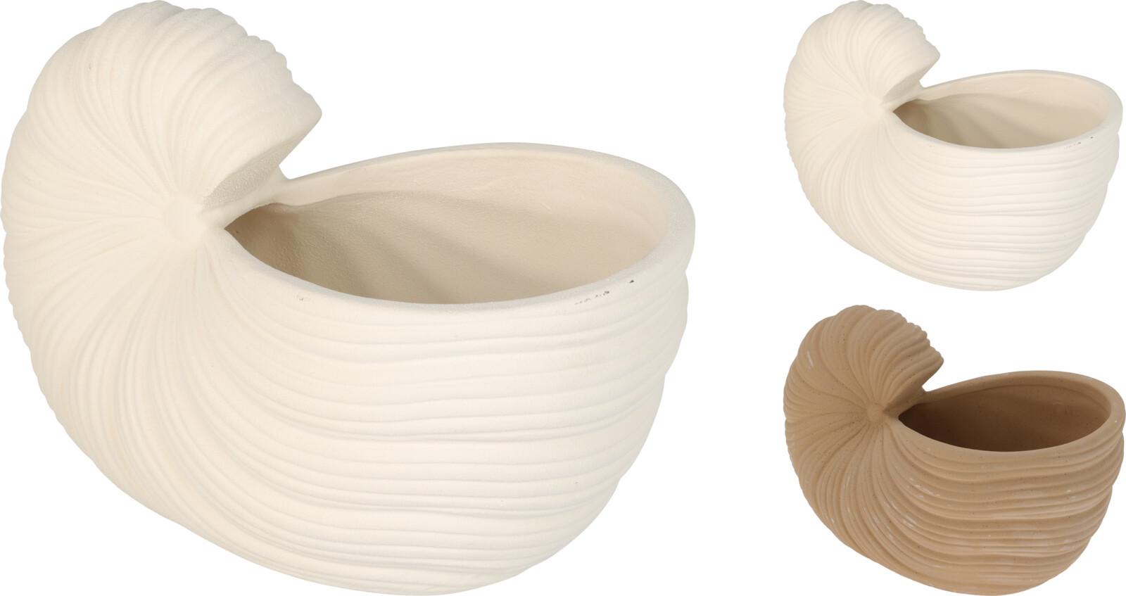 Ghiveci pentru plante Sea Shell - Basics (20/12/10cm)