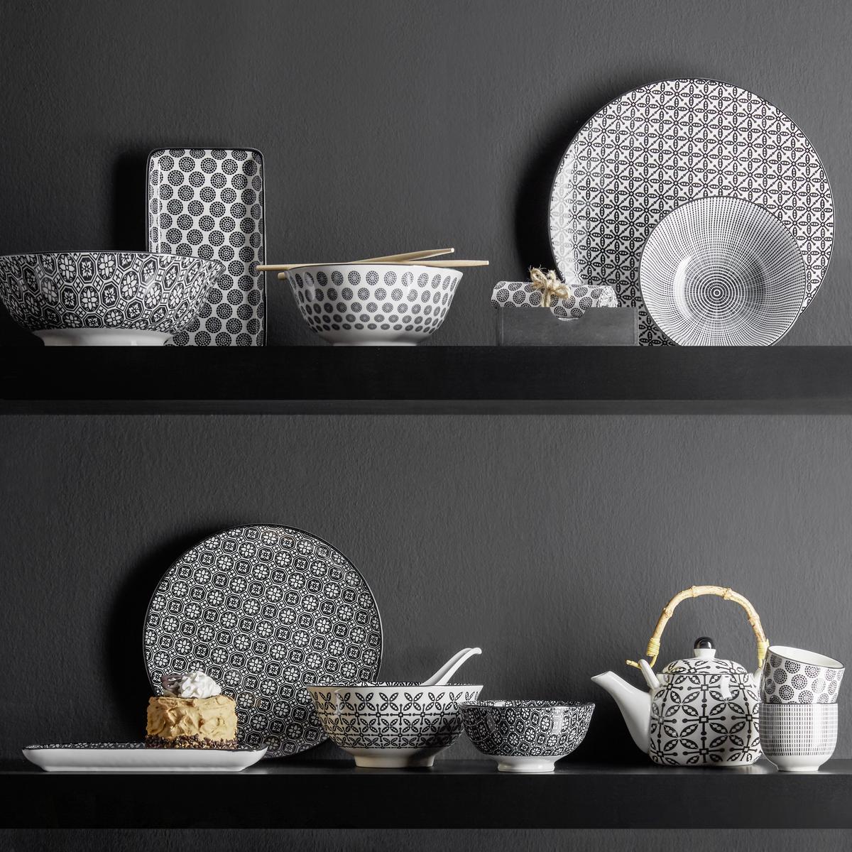 Müzlis Tál Shiva - fekete/fehér, Lifestyle, kerámia (15,5/7,5cm) - Modern Living