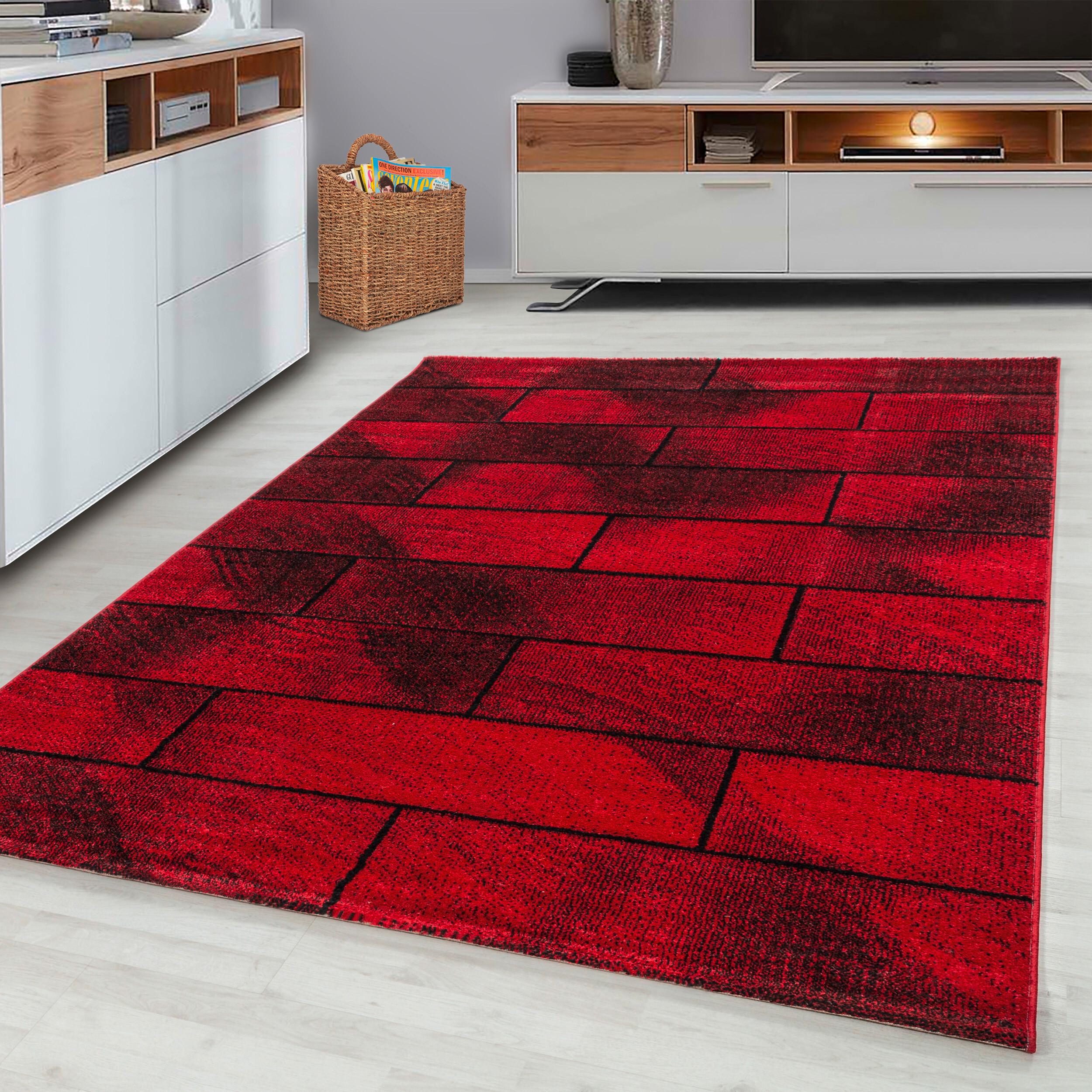 Tekač Beta, Rdeča, 80x250cm - rdeča, Basics, tekstil (80/250cm) - Novel